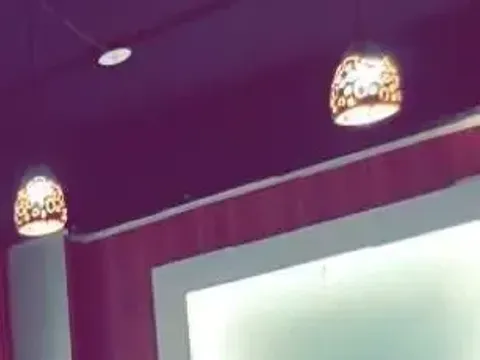 Pierced pendant lamps, Inside: counter and display