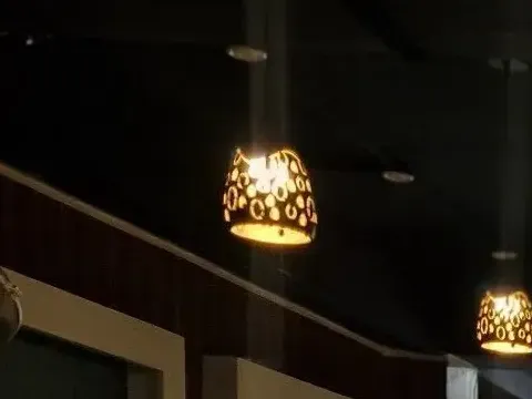 Pendant lamps, The main dining hall