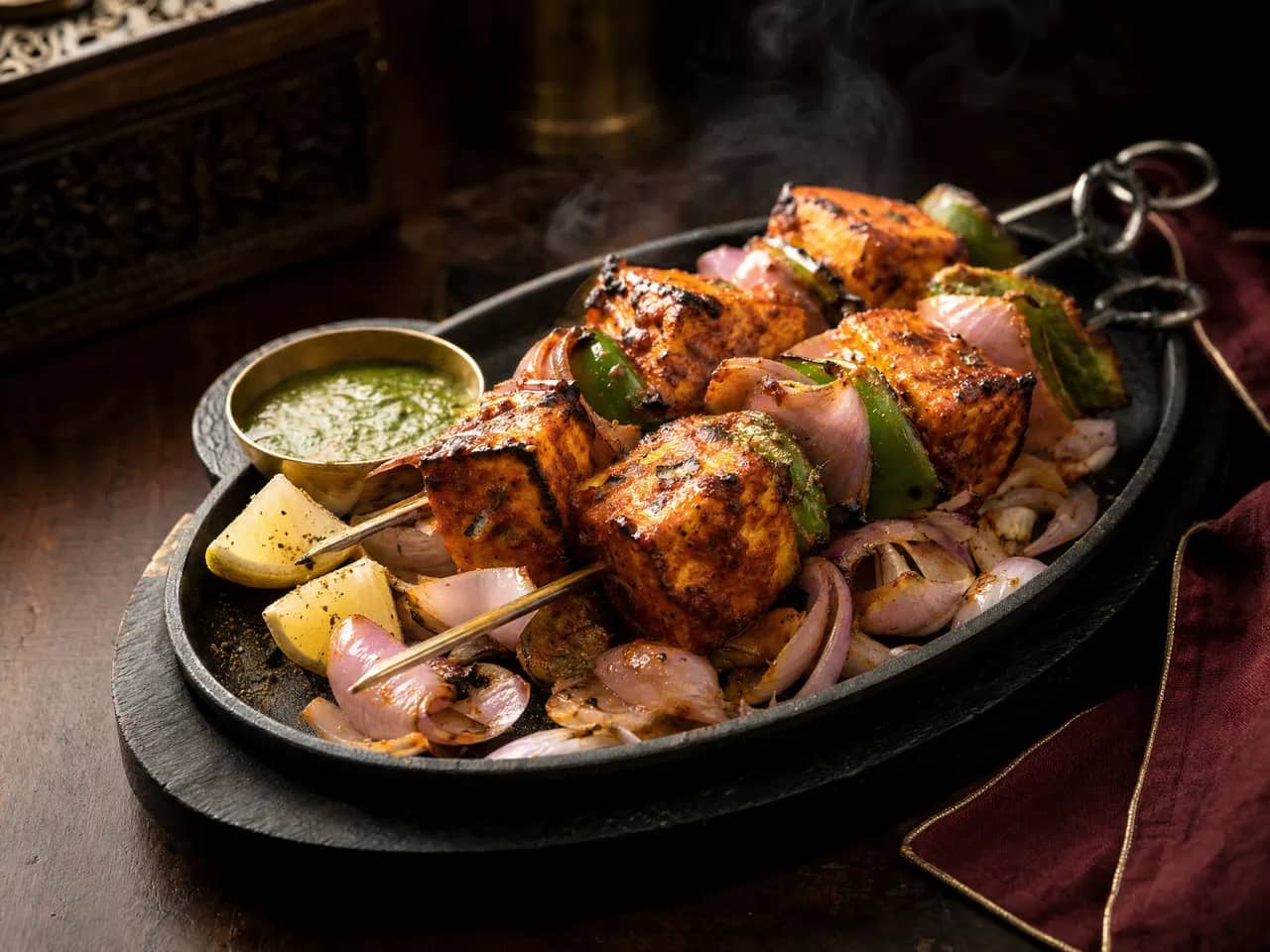 Paneer Tikka at Roots & Recipes, Matiyari Lucknow